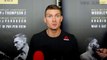 Stephen 'Wonderboy' Thompson relaxed ahead of UFC 209, second chance at belt