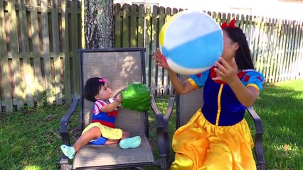 Frozen Elsa baby, Rapunzel Baby, Snow White baby in Jail? w/ Spiderman, Pink spidergirl