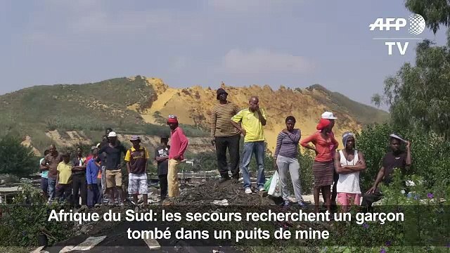 AfSud: Les secours recherchent un garçon dans un puits de mine