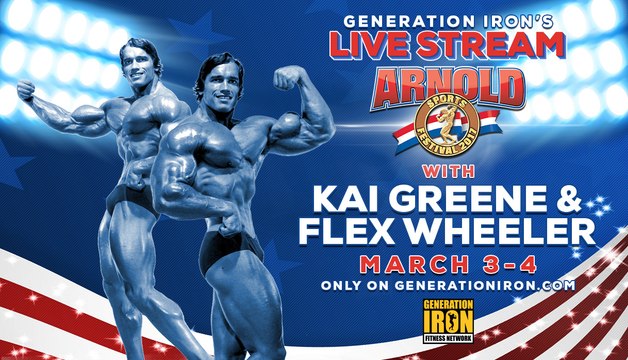 Watch Generation Iron's Arnold Classic 2017 Live Stream | March 3rd and 4th!