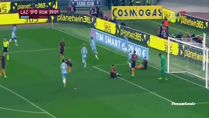 اهداف روما 0 - 2 لاتسيو 1-3-2017