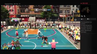 yteekoory01's Live  3on3 basketball playing with online player!!!!!!come watch me play a real game (2)