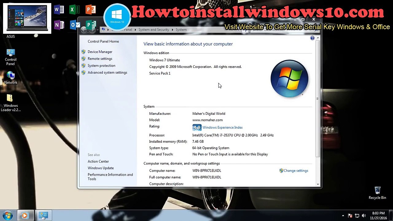 Windows Loader V2.2.2 by Daz