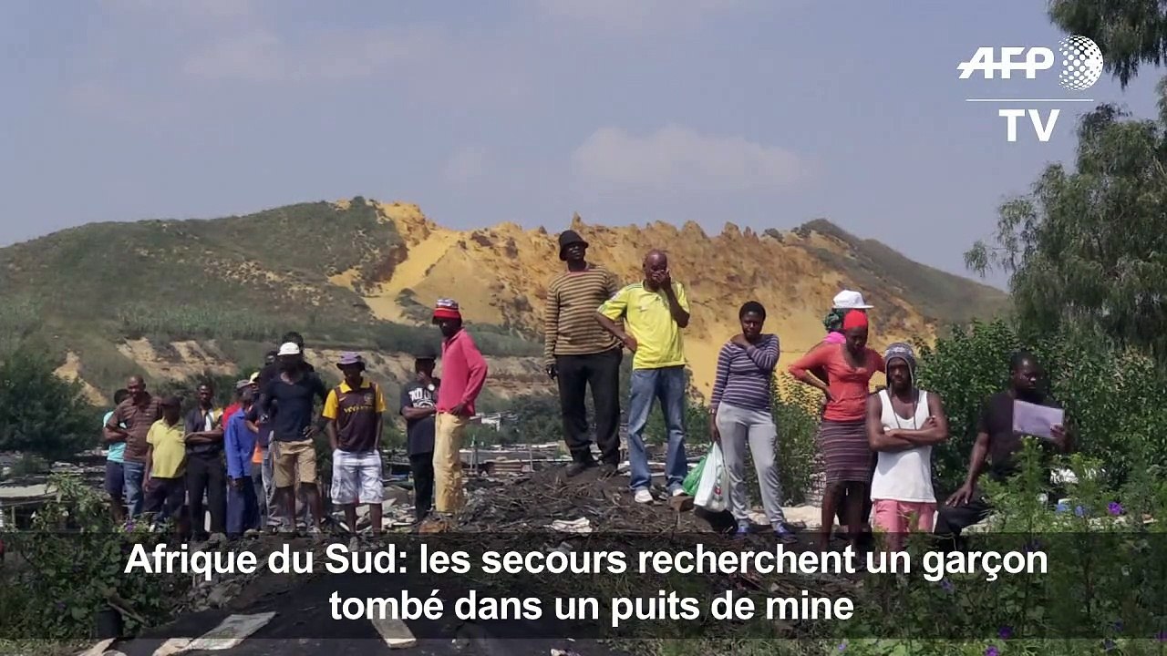 AfSud: Les secours recherchent un garçon dans un puits de mine