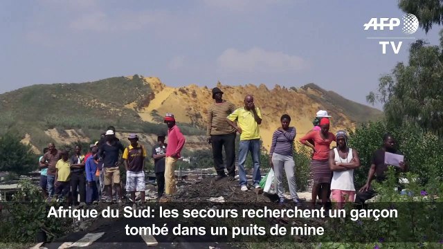 AfSud: Les secours recherchent un garçon dans un puits de mine