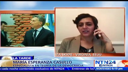 “La clave de las perspectivas electorales, es la evaluación de la economía”: especialista María Casullo, sobre el discur