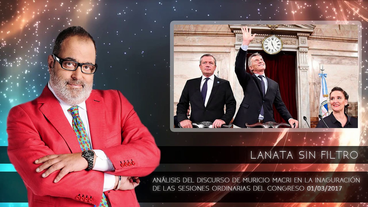 Análisis del Discurso de Mauricio Macri en la Inaguración de las sesiones ordinarias del Congreso del día 01/03/2017