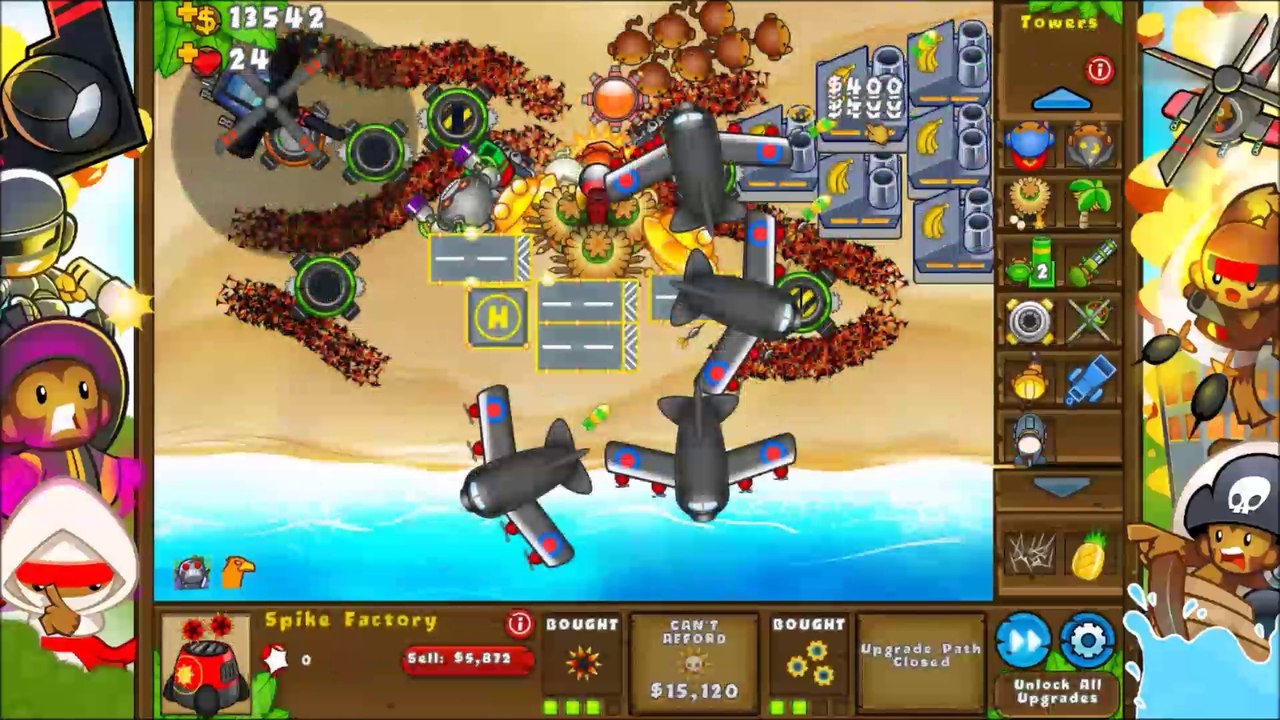 BTD5  -  Dune Sea  -  Hard  -  [Round 85]