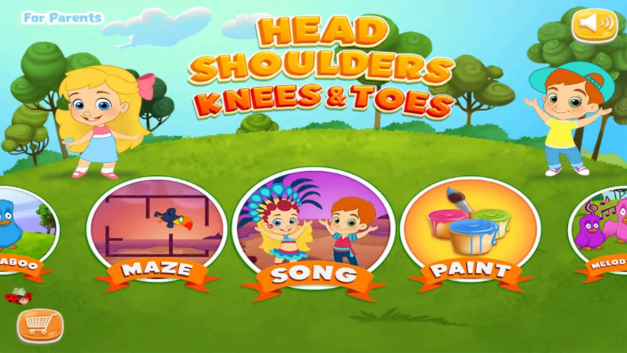 Head Shoulders Knees & Toes - Android gameplay learn TabTale Movie apps free kids best top TV