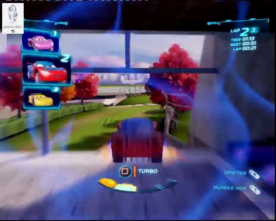 Cars 2 Game - Daredevil Lightning McQueen - Terminal Sprint - Disney Car Games