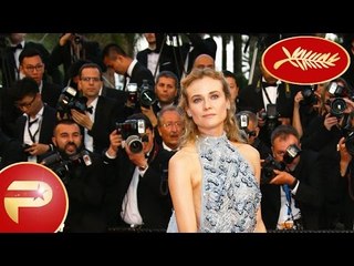 Download Video: Cannes 2015 - Diane Kruger élégante pour la montée des marches