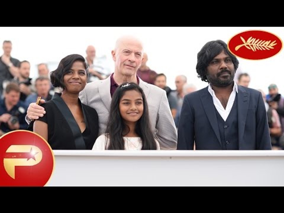 Cannes 2015 - Jacques Audiard et ses acteurs au photocall de DHEEPAN