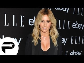 Ashley Tisdale amoureuse et décolletée à la soirée ELLE music.