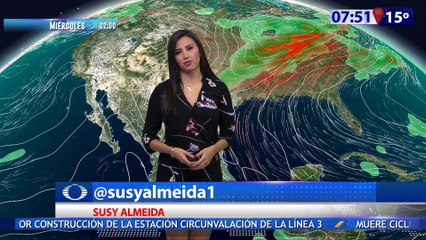 Susana Almeida Pronostico del Tiempo 1 de Marzo de 2017