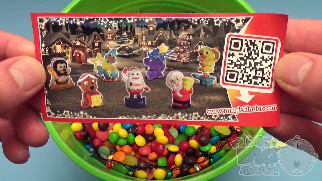 Hidden Surprise Eggs in a Bucket Full of Candy! Holiday Edition!
