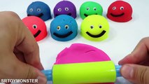 Play and Learn Colors with Play Dough Smiley Face Molds Fun & Creative for Kids