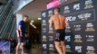 Stephen 'Wonderboy' Thompson shows off striking at his open workout ahead of UFC 209 in Las Vegas