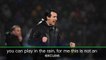 Poor weather never an excuse - Emery
