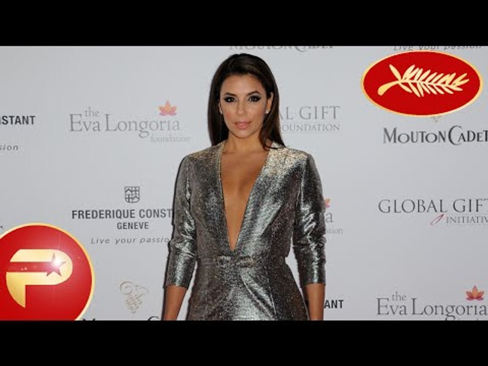 Cannes 2015 - Eva Longoria marraine rayonnante de la soirée Global Gift