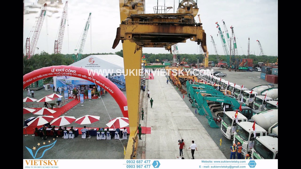 Khởi công, công ty tổ chức lễ khởi công chuyên nghiệp nhất tại Tp.HCM