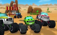Blaze And The Monster Machines Full Episodes Cartoons Movies Kids 2017 - The Team Truck Challenge