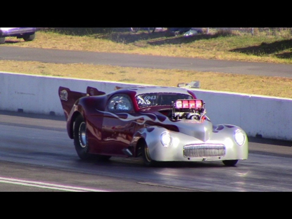 DRAG FILES: 2016 Langley Loafers Gasser Get Down Vintage Drags Part 6  (AA/Gas Final Qualifying)