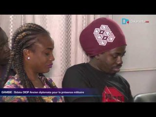 GAMBIE : Sidate DIOP ancien diplomate pour la présence militaire