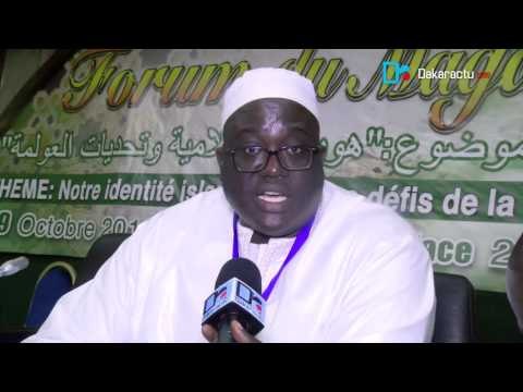Serigne Cheikh Abdoul Ahad Mbacké Gaïndé Fatma : Forum Grand Magal de Touba (King Fadh Palace)
