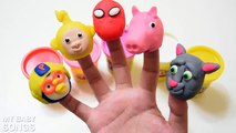 Mega Gummy Bear Play Doh finger family nursery rhymes collection for kids 2 #Bome
