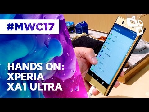 Hands On: Xperia XA1 Ultra - MWC 2017 - TecMundo