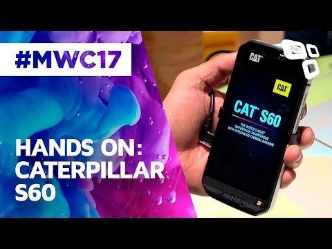 Hands On: Caterpillar S60 - MWC 2017 - TecMundo