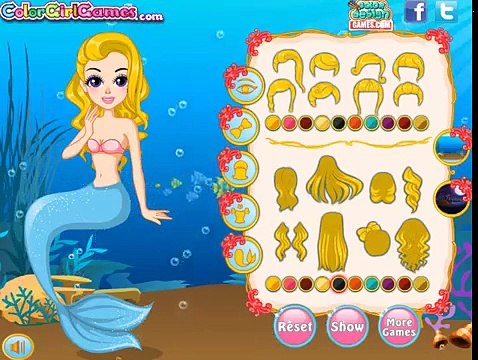 Лунная Русалка Принцесса | лучшие игры для девочек детские игры играть