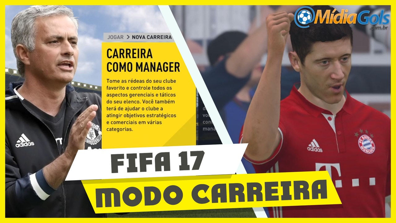 BAYERN DE MUNIQUE EM CAMPO - FIFA 17 - Modo Carreira #01 - PS4