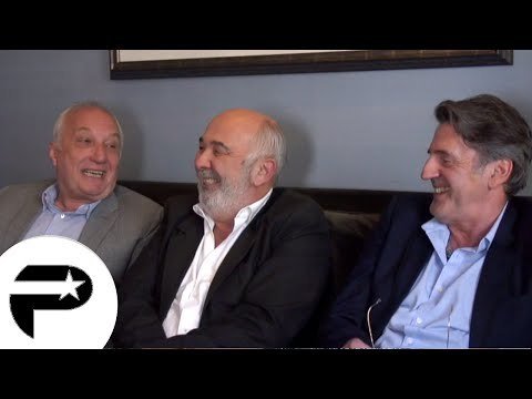 Daniel Auteuil, Gérard Jugnot et François Berléand en interview pour la sortie de Entre Amis