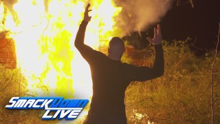Randy Orton burns down the Wyatt Family Compound- SmackDown LIVE- Feb. 28, 2017