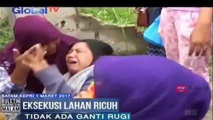 Ricuh Eksekusi Lahan di Riau