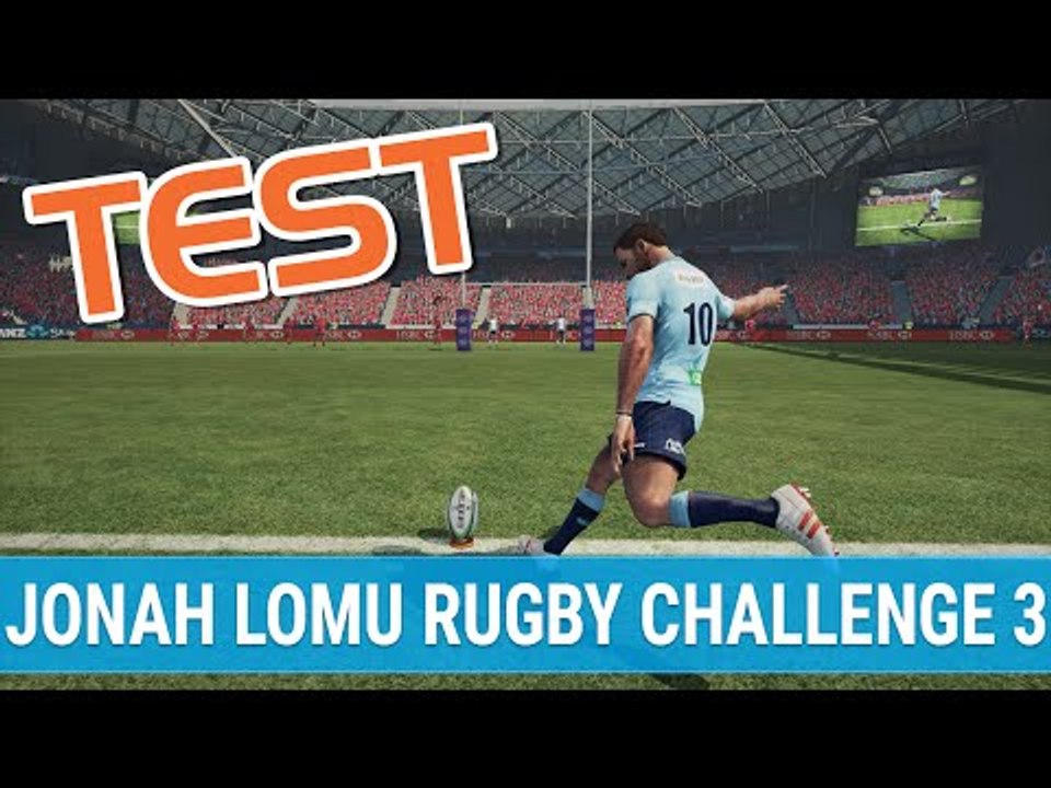 TEST Jonah Lomu Rugby Challenge 3 : Passe après contact manquée