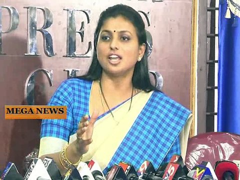 MLA Roja Satire on CM Chandrababu Naidu, Nara Lokesh MLC seat