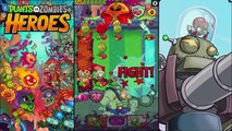 Plantas vs Zombies: Heroes Gameplay Walkthrough Parte 24 de Zombies en el Hielo! iOS, Android