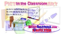 “In the Classroom” (Level 1 English Lesson 07) CLIP - Teach English, ESL, Kindergarten