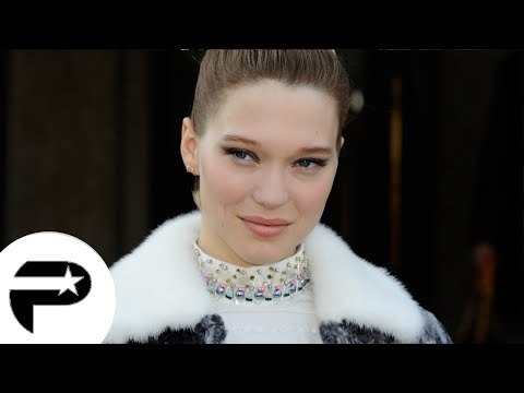 Fashion week : Lea Seydoux pétillante au défilé Miu Miu