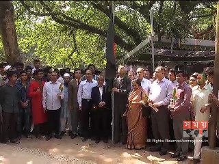 নানা আয়োজনে পালিত হচ্ছে জাতীয় পতাকা উত্তোলন দিবস