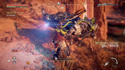 Horizon Zero Dawn™_ gettem horse... bull... thing!
