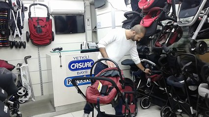 Lorelli S-500 Black Bebek Arabası Travel Sistem Puse