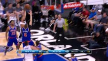 Evan Fournier STRONG Lefty Throwdown Over the Knicks  03.01.17