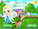 la pelcula de dibujos animados juego para las niñas de bebé de Frozen Elsa Flower CareFrozen Games For Kids 2