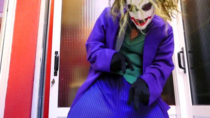 Spiderman vs Joker vs Frozen Elsa - Joker Poo Prank - Superhero Fun Movie in Real Life