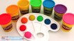 Learn Colors with Play Doh Rainbow Modelling Clay Creative Fun for Kids RainbowLearning