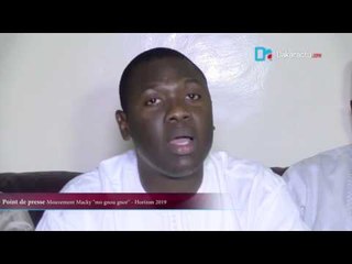 Point de Presse Mouvement Macky mo gnou gnor