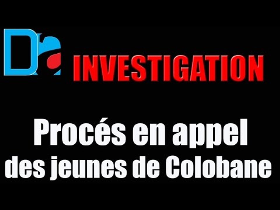 Emission Investigation N° 2 : Retour sur le procés en appel des jeunes de colobane - les temps forts